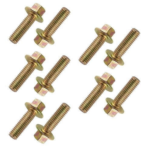 Powersports Replacement Parts for 10x Flanged Head Clutch Bolt M6x20 for Polaris Ranger XP 1000 2020 2021 2022 Mod-C33C-70115 in Saudi Arabia