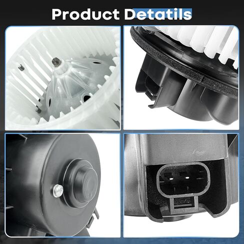 HVAC Front Blower Motor AC Blower Motor Compatible with 2007-2018 Toyota Tundra Camry 4Runner Highlander Venza Avalon, 2007-2019 Lexus Automotive Replacement Blower Motors# 700215, 87103-0E040 in Saudi Arabia