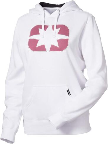 Polaris Womens White Icon Pullover Hoodie Fleece Lined Lightweight Comfy - X-Large in Kuwait