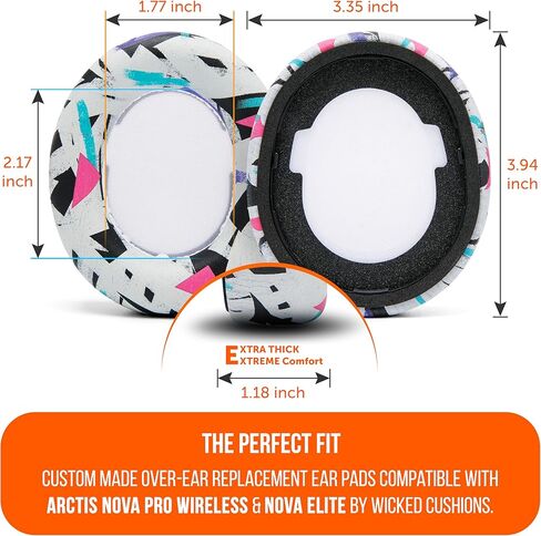 WC PadZ Nova Pro Wireless - Earpads for Arctis Nova Pro Wireless in Kuwait