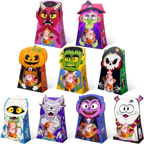qiqee Christmas Gift Box 15.5x8.8x9 Inch 24pcs Xmas Wrap Treat Boxes in Saudi Arabia