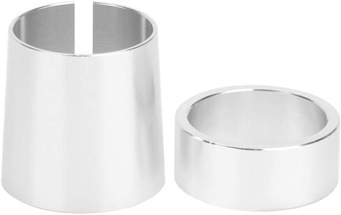 Acouto Clutch Shaft Adapter Accessory,1in Tapered Drive Clutch Shaft Adapter Connector Silver Aluminum Accessory in Saudi Arabia