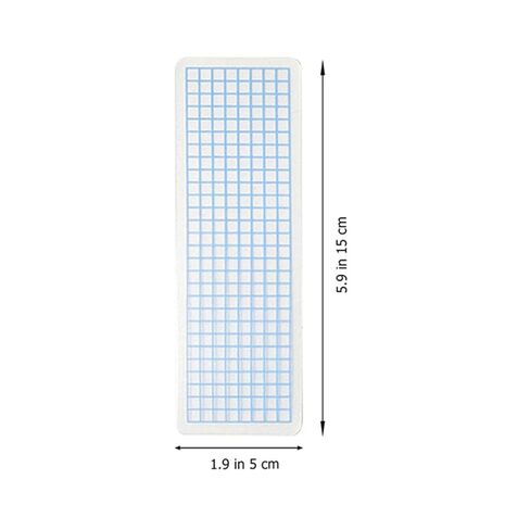 NUOBESTY 50pcs Washi Tape Sample Boards Durable Separate Boards for Storage for Scrapbooking Journaling and Crafting Lightweight Portable Design in Saudi Arabia