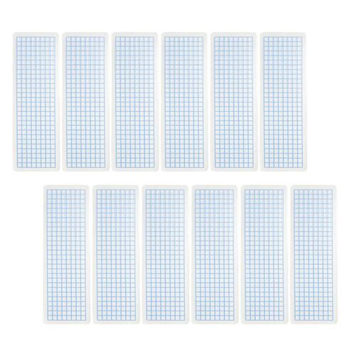 NUOBESTY 50pcs Washi Tape Sample Boards Durable Separate Boards for Storage for Scrapbooking Journaling and Crafting Lightweight Portable Design in Saudi Arabia