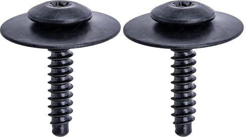 Rexka 20 قطعة Fender Liner Splash Shield Bolt Screw 11548270 متوافق مع GM شيفروليه كامارو كولورادو كروز إكوينوكس إمبالا ماليبو ترافيرس كاديلاك ATS CT6 CTS XT5 XTS in Saudi Arabia