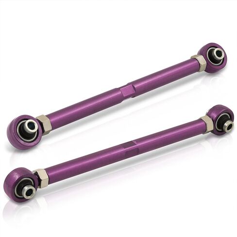 AJP Distributors Rear Suspension Adjustable Steel Control Toe Arms Links Bushing Kit Purple Compatible/Replacement For 3-Series E90 E92 E93 1-Series E82 E88 RWD 2006 2007 2008 2009 2010 2011 2012 2013 in Saudi Arabia