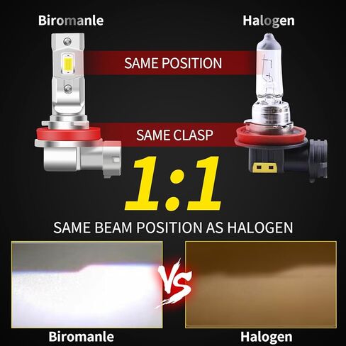 متوافق مع مصابيح Nissan Altima (2007-2018)، H9 High Beam H11 Low Beam + H11 مجموعة مصابيح الضباب، ضوء أبيض 6000 ك، مصابيح داخلية (عبوة من 6) in Saudi Arabia