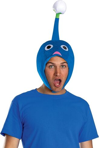 غطاء رأس أزرق من Disguise Pikmin، إكسسوار زي لعبة Nintendo Pikmin الرسمي، مقاس واحد in Saudi Arabia