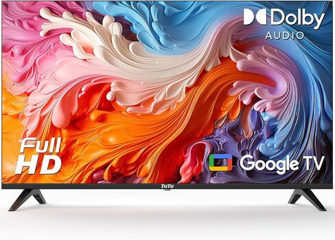 تلفزيون 50 بوصة فائق الدقة LED، تلفزيون Google بشاشة عريضة UHD نحيفة، تلفزيون ذكي مع HDMI USB مدمج مناسب للمطبخ وغرفة الأطفال في الطابق السفلي أو RV Camper 2023 in Saudi Arabia