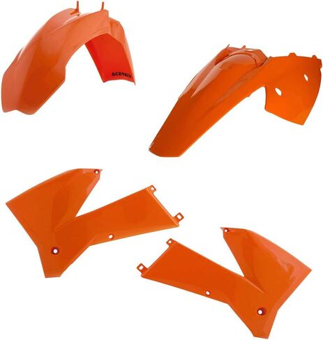 Acerbis Replica Plastic Kit KTM Orange for KTM 525 EXC 4-Stroke 2005-2007 in Saudi Arabia