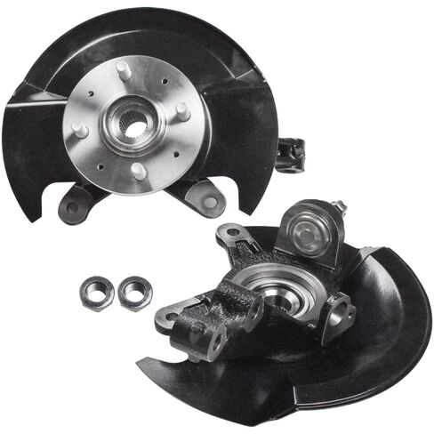 مجموعة محور تحمل مفصل عجلة القيادة الأمامية متوافقة مع Toyota Camry 2004 2005 2006 2.4L للسائق الأيسر جانب الركاب الأيمن استبدال 698-398 698-399 in Kuwait