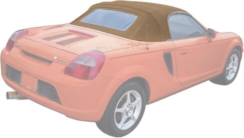 قطعة علوية قابلة للتحويل من Sierra Auto Tops لسيارة Toyota MR2 Sypder 2000-2007، كابريو فينيل، أسود in Saudi Arabia