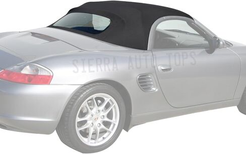 Sierra Auto Tops Convertible Top Replacement for Porsche Boxster 2003-2004, Stayfast Canvas, Blue in Kuwait