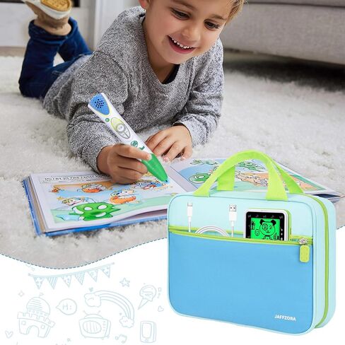 حقيبة حمل متوافقة مع نظام Leapfrog LeapReader لتعلم القراءة المكونة من 10 كتب، حقيبة تخزين محمولة تناسب نظام القراءة والكتابة Leapfrog LeapReader، وردي in Saudi Arabia