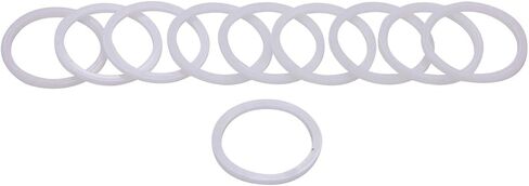 Fuel Bowl Inlet Gasket | 0.875 in ID | 0.031 in Thick | Nylon | Holley/Quick Fuel Carburetors | Set of 10 in Saudi Arabia
