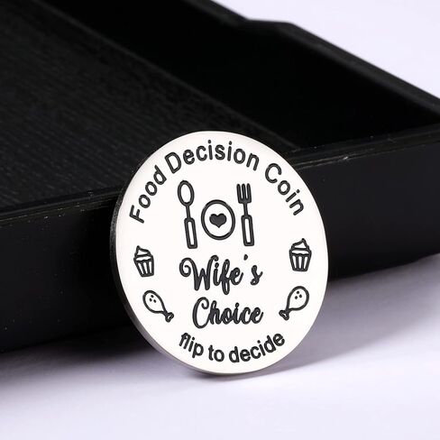Stocking Stuffers for Men Women Adults - Decision Coin Funny Gifts for Him Her Couple Girlfriend Boyfriend Husband Wife Christmas Anniversary Valentines Birthday Wedding Fathers Day in Saudi Arabia