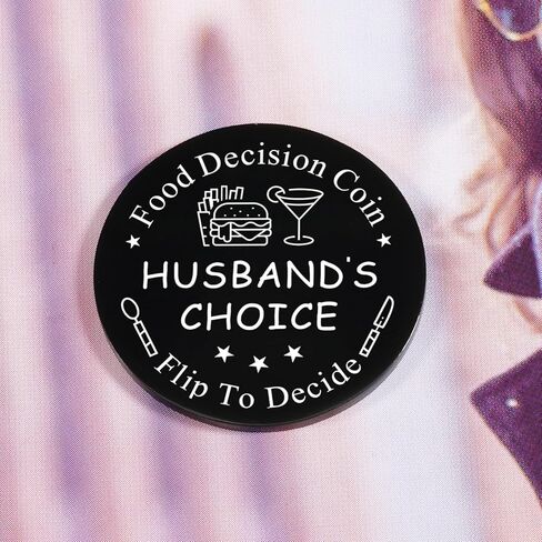 Stocking Stuffers for Men Women Adults - Decision Coin Funny Gifts for Him Her Couple Girlfriend Boyfriend Husband Wife Christmas Anniversary Valentines Birthday Wedding Fathers Day in Saudi Arabia