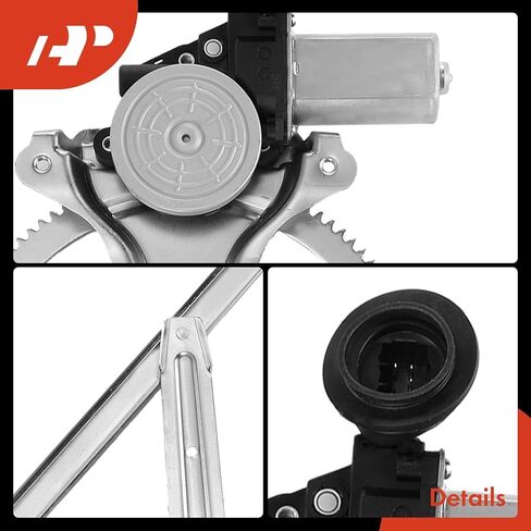 A-Premium Electric Power Window Regulator with Motor Compatible with Toyota RAV4 2006 2007 2008 2009 2010 2011 2012, Front Passenger Side in Saudi Arabia