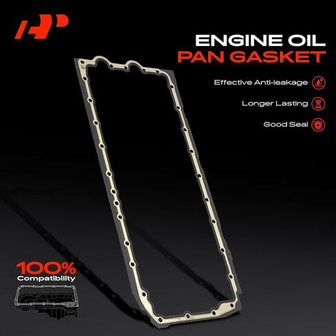A-Premium 3.0L Engine Oil Pan Gasket Set, Compatible with BMW 325i, 325xi, 328i xDrive, 328xi, 330i, 330xi, 335i, 335xi, X5, 525i, 528i, 528xi, 530i, 530xi, 535i, 535xi, X3, 435i, X1, 640i, M235i in Saudi Arabia