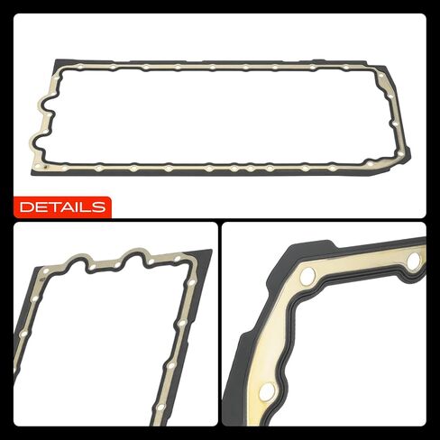 A-Premium 3.0L Engine Oil Pan Gasket Set, Compatible with BMW 325i, 325xi, 328i xDrive, 328xi, 330i, 330xi, 335i, 335xi, X5, 525i, 528i, 528xi, 530i, 530xi, 535i, 535xi, X3, 435i, X1, 640i, M235i in Saudi Arabia