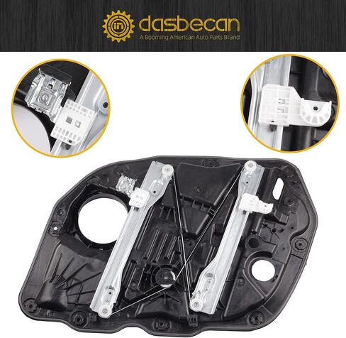 Dasbecan Front Left Driver Side Power Window Regulator and Motor Assembly Compatible with Kia Optima 2014 2015 2.0L 2.4L Replaces 82471-2T510 82471-4C500 (6 Pins) in Saudi Arabia