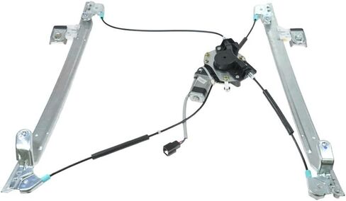 TRQ Power Window Regulator w/Motor Front RH Right Passenger Side for Grand Cherokee in Kuwait