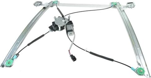 TRQ Power Window Regulator w/Motor Front RH Right Passenger Side for Grand Cherokee in Kuwait