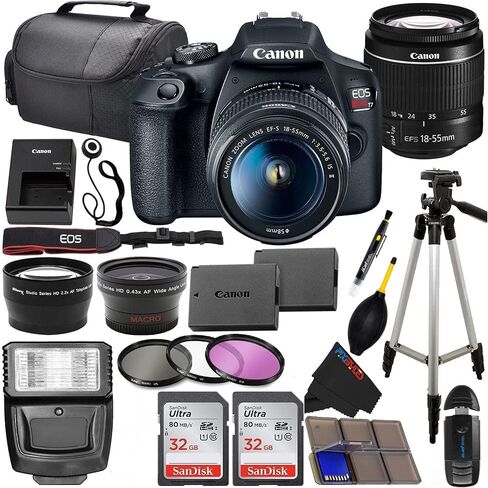 EOS Rebel T7 18-55mm f/3.5-5.6 is II Kit (Renewed) in Saudi Arabia