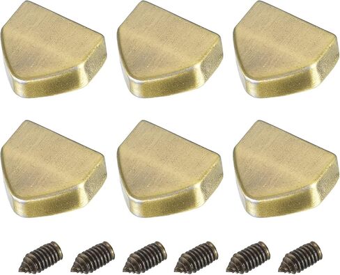 HARFINGTON Zipper Tail Clip, 6 Pcs Zinc Alloy Zipper Buckle Tails Stopper End Tips for Leather Sewing DIY Accessories (0.51 Inch, Black) in Saudi Arabia