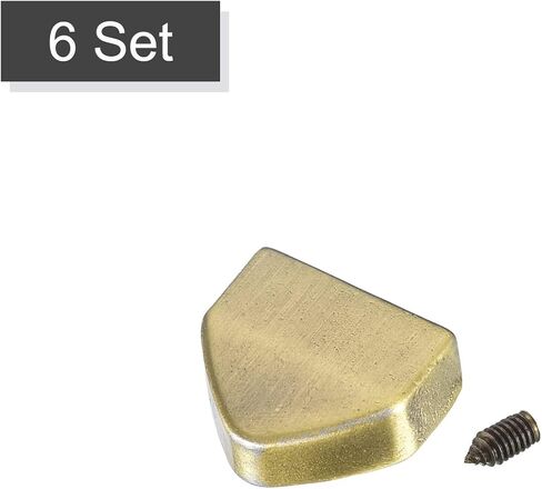 HARFINGTON Zipper Tail Clip, 6 Pcs Zinc Alloy Zipper Buckle Tails Stopper End Tips for Leather Sewing DIY Accessories (0.51 Inch, Black) in Saudi Arabia