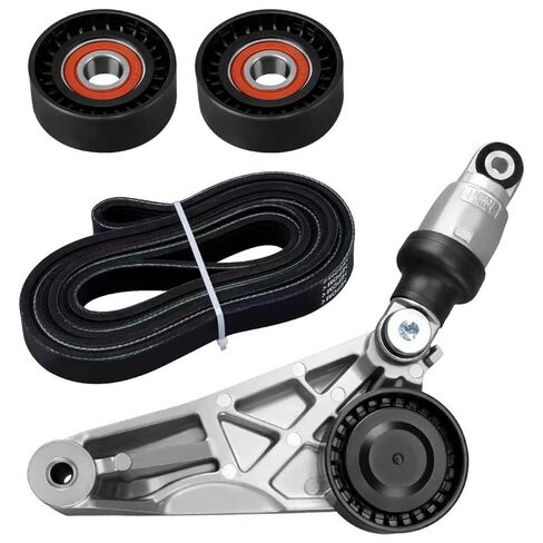 4627038AA-KIT Drive Belt Idler Pulley Tensioner Kit Compatible with Jeep Wrangler 3.6L 2012-2017 Compatible with Jeep Wrangler JK 3.6L 2018 Replaces 4627038AA 4627038AAKIT in Saudi Arabia