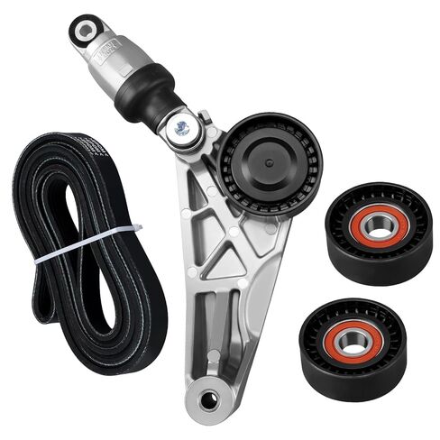 4627038AA-KIT Drive Belt Idler Pulley Tensioner Kit Compatible with Jeep Wrangler 3.6L 2012-2017 Compatible with Jeep Wrangler JK 3.6L 2018 Replaces 4627038AA 4627038AAKIT in Saudi Arabia