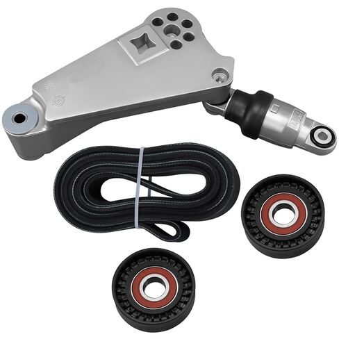 4627038AA-KIT Drive Belt Idler Pulley Tensioner Kit Compatible with Jeep Wrangler 3.6L 2012-2017 Compatible with Jeep Wrangler JK 3.6L 2018 Replaces 4627038AA 4627038AAKIT in Saudi Arabia