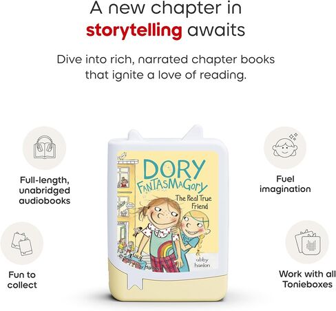 Tonies Dory Fantasmagory Audiobook Set - 4 Pack in Saudi Arabia
