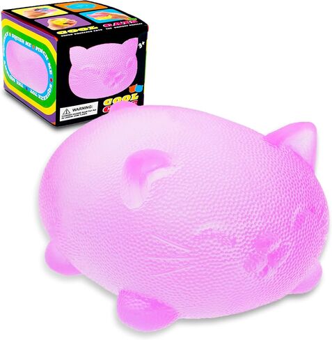Stress Cat Toy, Stretch and Squeeze Stress, Cute Cat Toy for Anxiety Relief, Birthday, Christmas, Office, Stocking Stuffer Gift, Toy Cat for Pulling in Saudi Arabia