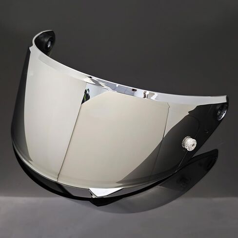 Motorcycle Helmet Face Shield for HJC RPHA 1N,Tinted Anti-Scratch Visor Replacement, Style Protection Lens, Multi‑Colour Options Helmet Accessories,D Silverplating in Kuwait