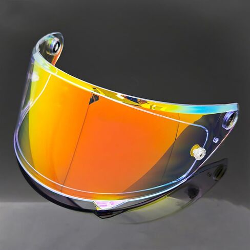 Motorcycle Helmet Face Shield for HJC RPHA 1N,Tinted Anti-Scratch Visor Replacement, Style Protection Lens, Multi‑Colour Options Helmet Accessories,D Silverplating in Kuwait