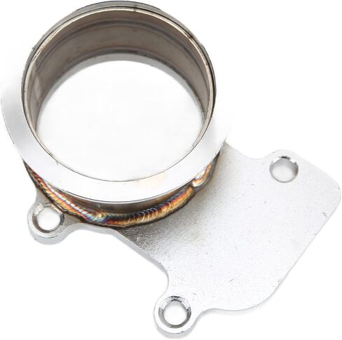 استبدال Cummins Holset WH1C HX35، HX35W، HX40 محول شفة توربو، 5 مسامير إلى شريط V، سبائك فولاذية، مع 5 فتحات لشفة توربينات السيارات in Kuwait