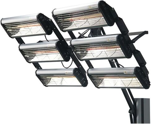 Paint Curing Lamp 6000W - Shortwave Infrared Paint Drying Heater for Car Repair & Care, Efficient Paint Curing & Drying Light for Automotive Applications, N in Saudi Arabia
