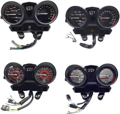 عداد سرعة لدرجة نارية مقياس سرعة الدوران دراجة نارية مقياس سرعة الدوران ل YBR125 JYM125 YBR125K متر مقياس موتو تاش أداة مزدوجة مقياس سرعة الدوران لوحة in Saudi Arabia