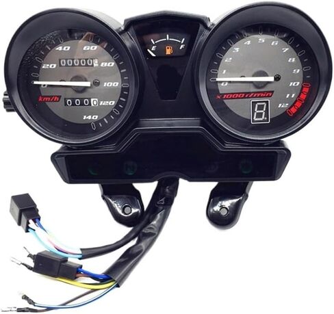 عداد سرعة لدرجة نارية مقياس سرعة الدوران دراجة نارية مقياس سرعة الدوران ل YBR125 JYM125 YBR125K متر مقياس موتو تاش أداة مزدوجة مقياس سرعة الدوران لوحة in Saudi Arabia
