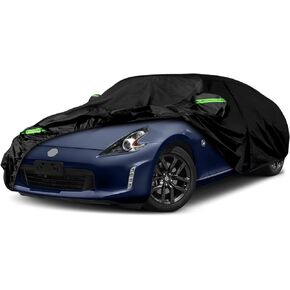 أغطية سيارة مقاومة للماء تحل محل 2020-2024 Toyota Supra GR A90 A91 MK5، 6 طبقات غطاء سيارة مناسب لجميع الأحوال الجوية مع باب بسحاب للحماية من الغبار والثلج والمطر