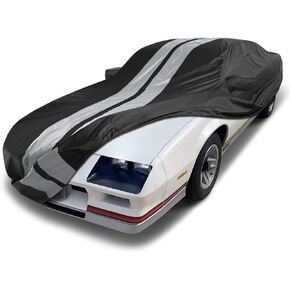 iCarCover Custom Car Cover for 1982-1992 Chevy Camaro IROC-Z, Z28, RS Waterproof All Weather Rain Snow UV Sun Protector Full Exterior Indoor Outdoor Car Cover