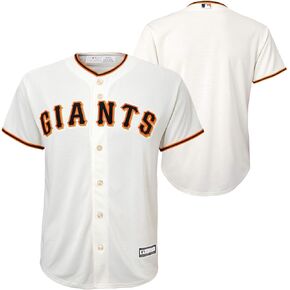 سان فرانسيسكو جاينتس MLB Kids Youth 4-20 White Home Team Jersey in Saudi Arabia