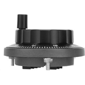 Garosa CNC Handwheel 100PPR 5V 6 Terminal Pulser Handwheel 80mm Black Metal CNC VGM Handwheel Manual Pulse Generator Encoder