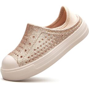 Sneaker-Style Kids' EVA Sandals with Cushioned Fabric Heel