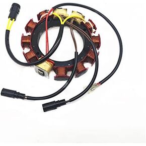 MOTOCEO Stator For Johnson Evinrude Outboard 35Amp 173-4643 18-5862 18-5877 584643 763779 1993-2001 185 200 225 250 300HP 6/8Cylinder 2Stroke Comm Loop Charged