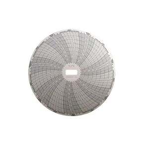 Davis Supco CRTT2-9 6" Chart Paper, 40 to 110 F/-20 to 120F, 7 Day; 60/Box