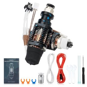 CHC V6 All-Metal Hotend Ceramic: Compatible with Voron 0.1/2.4 Prusa i3 Mini/MK2/MK2S/MK3/MK3S/MK3S+/e3d V6 hot end Full kit