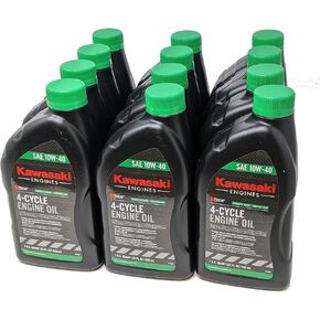 كاواساكي 12PK أصلي OEM 10W40 زيت المحرك كوارت 4-Cycle K-Tech 99969-6296